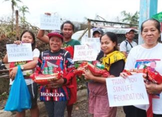 Sun Life Supports Typhoon Odette Relief Efforts