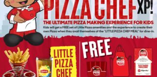 Let the kiddies experience Pizza Hut’s pizza-making process via Little Pizza Chef XP!