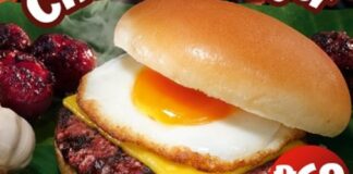 Fresh from the grill: Mang Inasal launches its Char-grilled Chorizo Burger