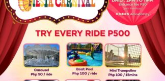 Relive the classic holiday feels with Araneta City’s Mini Fiesta Carnival