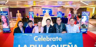 Halasan Creations for MUPH 2024 Chelsea Manalo Showcased in La Bulaqueña Exhibit at SM City Marilao