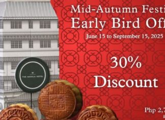 Celebrate the Mid-Autumn Festival with The Manila Hotel’s Mooncake Box of Four