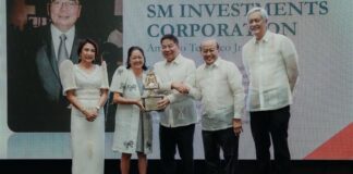Manila Overseas Press Club fetes SM for contribution to tourism