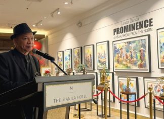 The Manila Hotel’s Art Gallery Showcases Lander Blanza’s “Prominence”